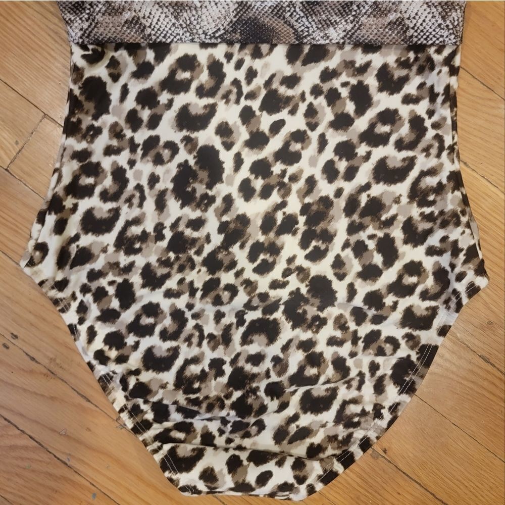 🆕️2023 Arrival Bleu Rod Beattie Cap Sleeve Animal Print   Women's swimsu… - Picture 4 of 9
